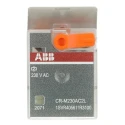 ABB Snap-On Interface Relay 230V AC Coil 12A Switching Current SPDT 1SVR405611R3100 CR-M230AC2L