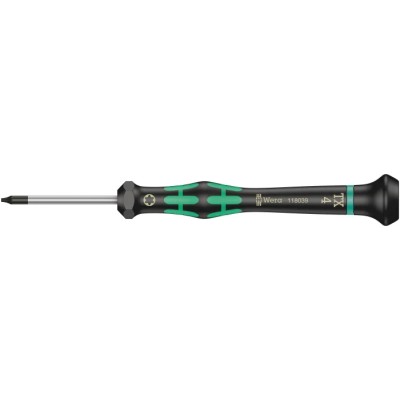 Wera Precision Precision Screwdriver T4 Tip, 40 mm Blade, 137 mm Overall 05118039001