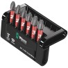 Wera Hex Screwdriver Bit Set Impactor 6 Pieces, Diamond Tipped, PH2 x PH3, 1/4 in Drive, 50mm Length 05057691001