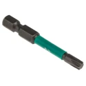Wera Hex Impactor Screwdriver Bit Set 6 Pieces, Diamond Tipped, 1/4 in Drive, 50mm Length 05057693001