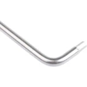 Wera L Metric Hex Key, Stainless Steel, Hex Size 4 mm, Long Arm, Hexagonal Ball End, Czech Republic 05022704001