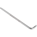 Wera L Metric Hex Key, Stainless Steel, Hex Size 4 mm, Long Arm, Hexagonal Ball End, Czech Republic 05022704001