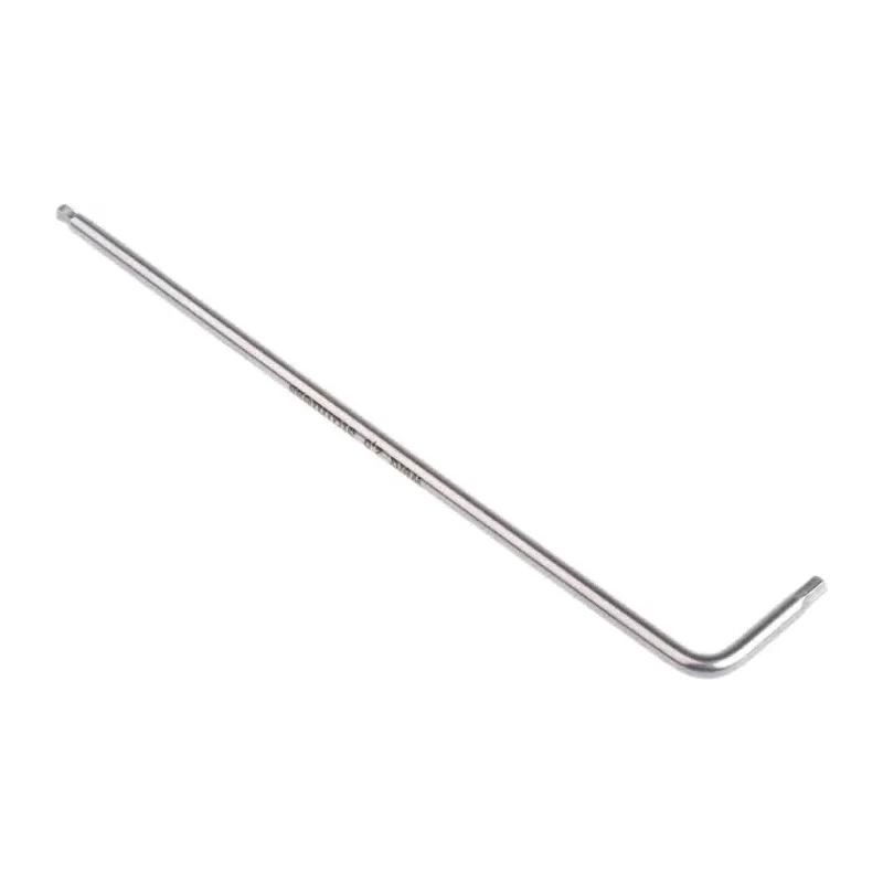 Wera L Metric Hex Key Stainless Steel Body Hex Size 2.5 mm Long Arm 112mm Overall Length 05022702001