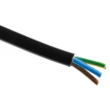 RS PRO 3 Core Power Cable Black 0.75mm² 70 °C 100 m Polyvinyl Chloride 775-5851