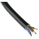 RS PRO 3 Core Power Cable Black 1.5mm² 70 °C 100 m Polyvinyl Chloride 775-6123