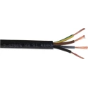 RS PRO 4 Core Power Cable Black 0.75mm² 70 °C 100 m Polyvinyl Chloride 775-6148