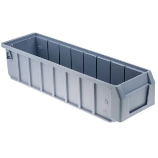 RS PRO Polypropylene Storage Bin Blue 90 mm x 117 mm x 400 mm 775-5306
