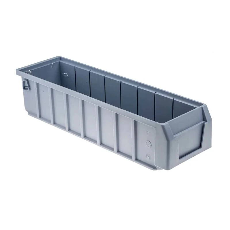 RS PRO Polypropylene Storage Bin Blue 90 mm x 117 mm x 400 mm 775-5306