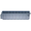 RS PRO Polypropylene Storage Bin Blue 90 mm x 117 mm x 400 mm 775-5306