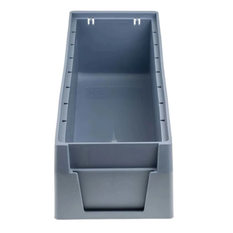 RS PRO Polypropylene Storage Bin Blue 90 mm x 117 mm x 400 mm 775-5306