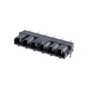 Molex 42820 Series Right Angle Through Hole PCB Header, 6 Contacts, 10 mm Pitch, 1 Row, Shrouded 42820-6213