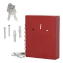 Rottner Comsafe Key Lock Box Wall Mount Steel Red 120mm x 150mm x 32mm T01334