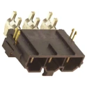Molex Mini-Fit Sr Series Right Angle Through Hole PCB Header, 4 Contacts, 10 mm Pitch, 1 Row, Shrouded 42820-4223
