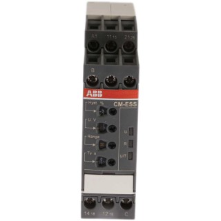 ABB Monitoring Relay 1 Phase DPDT DIN Rail Mount 240V AC DC 1SVR730830R0400 CM-ESS.2S