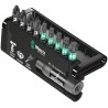 Wera Hex Hex Screwdriver Bit Set, Impactor 10 Pieces 1/4 in Drive 75mm Length 05057683001