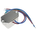 Schaffner Chassis Mount EMI Filter FN2010 10A 250V ac/dc 0Hz-400Hz Wire Termination FN2010