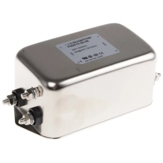 Schaffner Chassis Mount EMI Filter 30 A 250V AC/DC 0Hz-400Hz, Stud Termination, 1 Phase FN2010