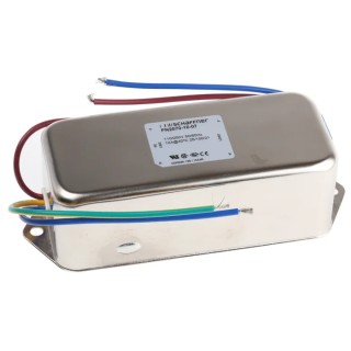 Schaffner Chassis Mount EMI Filter 10 A 250V ac/dc 400Hz Wire 1 Phase FN2070