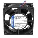 ebm-papst 8300 Series IP68 Protected Axial Fan 24V DC 6W 80 m³/h 80x32 mm 