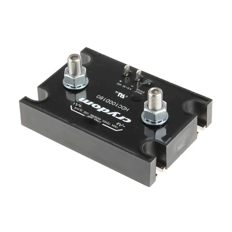 Crydom Solid State Relay, Panel Mount, 160 A Load, 72 V dc Load, 32 V dc Control HDC100D160
