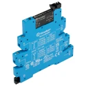 Finder Solid State Interface Relay, 6A Load Current, Control Voltage 4.8-6.6V DC, DIN Rail Mount Screw 39.10.7.006.9024
