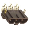 Molex Mini-Fit Sr Series Right Angle Through Hole PCB Header 4 Contacts 10 mm Pitch 1 Row Shrouded 42820-4213