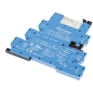 Finder 39 Series Interface Relay DIN Rail Mount 60V AC/DC Coil Voltage SPDT Contact Configuration 39.31.0.060.0060