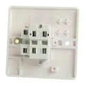 RS PRO White 1 Way Rocker 1 Gang Double Pole Plate Switch 20A 250V RS White Range 775-8074