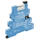 Finder 39 Series Interface Relay, DIN Rail Mount, 125V AC Coil, SPDT Contact Configuration 39.31.3.125.0060