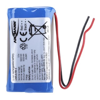 Ansmann 3.6 V Lithium-ion Rechargeable Battery Pack 2 Cells 5200 mAh 2447-3005