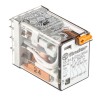 Finder Power Relay 24V ac Coil Voltage, 7A Switching Current, 4PDT Contact Configuration 55.34.8.024.0054