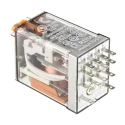 Finder Power Relay 24V ac Coil Voltage, 7A Switching Current, 4PDT Contact Configuration 55.34.8.024.0054