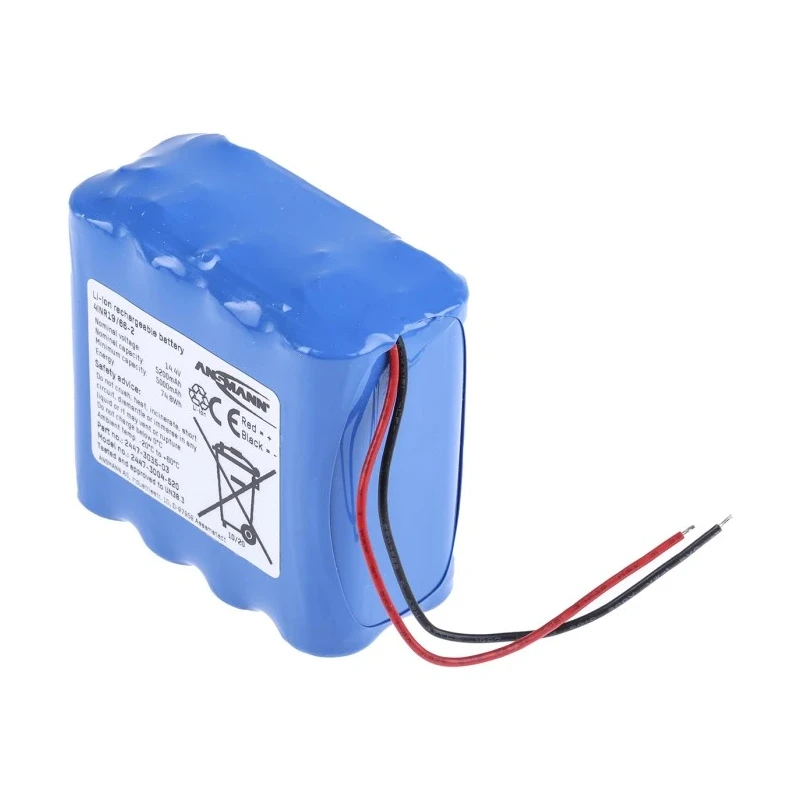Ansmann 14.4 V Lithium-ion Rechargeable Battery Pack 8 Cells 5200 mAh 2447-3004