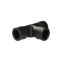 PMA Conduit Fitting T Piece Natural Polyamide 6, NW12 x 3 Nominal Size, Black, IP66 Rated 