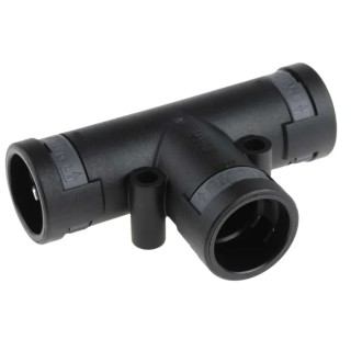 PMA Natural Conduit Fitting NW17 x 3 Nominal Size Polyamide 6 Black IP66 