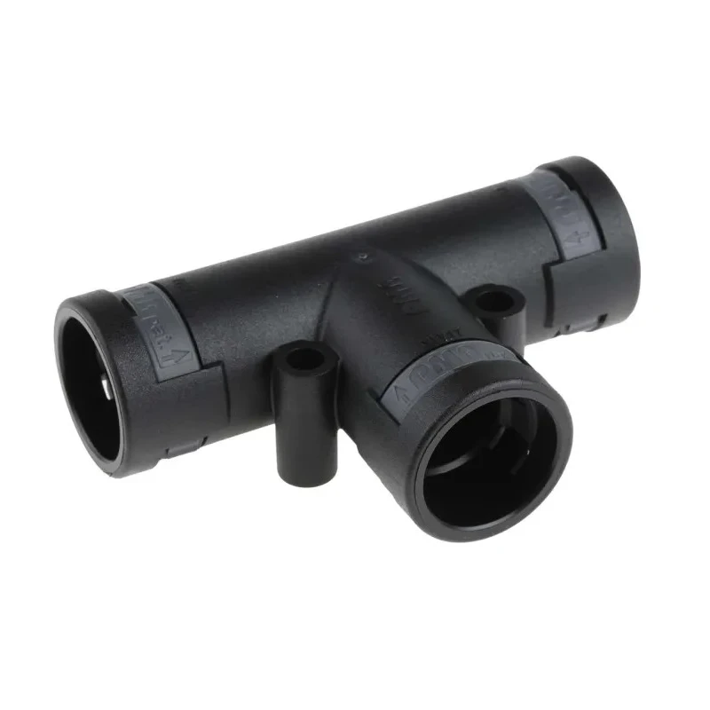PMA Natural Conduit Fitting NW17 x 3 Nominal Size Polyamide 6 Black IP66 