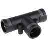 PMA Natural Conduit Fitting NW17 x 3 Nominal Size Polyamide 6 Black IP66