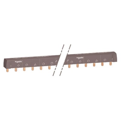 Schneider Electric Acti9 Accessoires 4 Phase Busbar 415 V AC 100A Current Rating 18 mm Pitch 