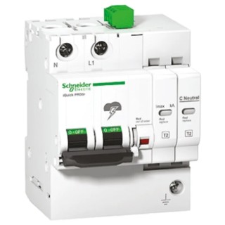 Schneider Electric Surge Protector 5 kA Acti9 Parafoudre Series Acti9 A9L16295