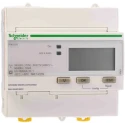 Schneider Electric 3 Phase LCD Energy Meter 3 x 100/173 Vac to 3 x 277/480 Vac, 63 A, Acti9 iEM Series A9MEM3150