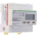Schneider Electric 3 Phase LCD Energy Meter 3 x 100/173 Vac to 3 x 277/480 Vac, 63 A, Acti9 iEM Series A9MEM3150
