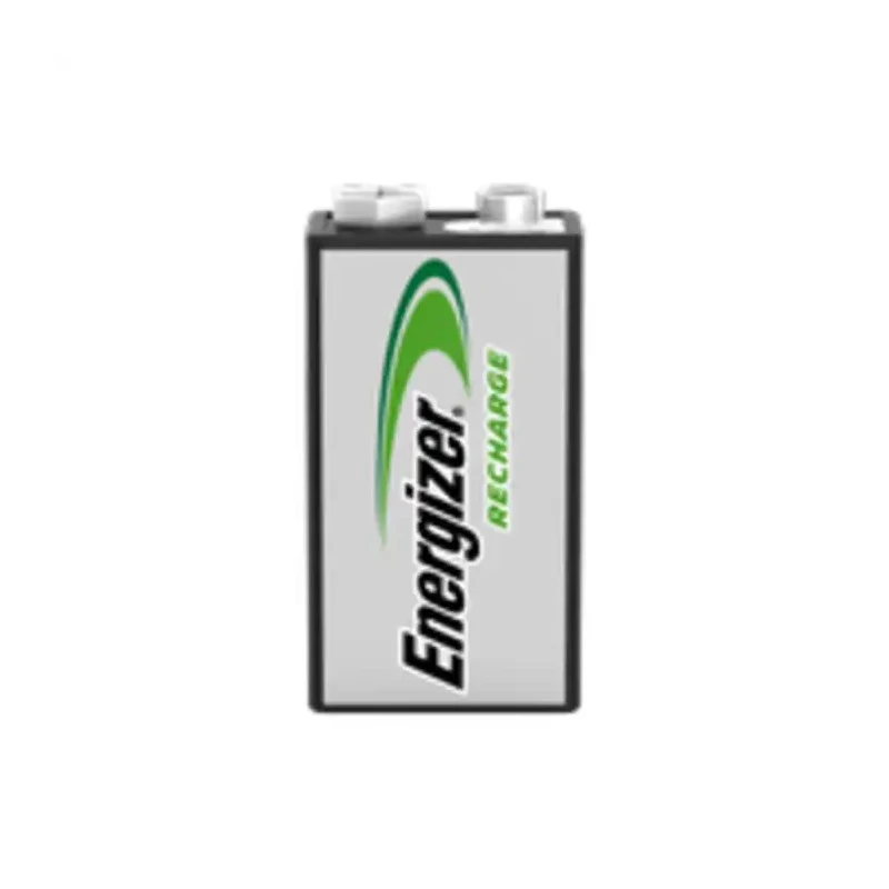 Energizer 9V Rechargeable NiMH Battery 175mAh Capacity Press Stud Termination 0°C to 50°C 7638900138771