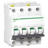 Schneider Electric Acti9 IC60N Miniature Circuit Breaker, 4-Pole, 16A, Type C, 240V AC, 133V DC, 6 kA Breaking A9F04716