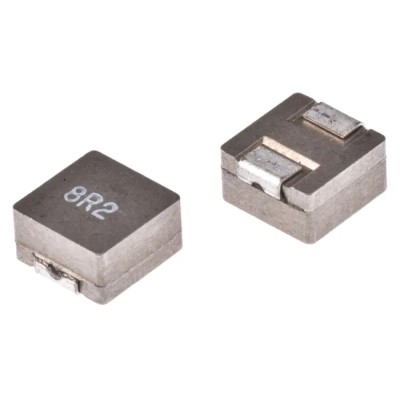 Bourns Shielded Wirewound Surface Mount Inductor with Powdered Iron Core 8.2 μH ±20 % 4.5 A Idc SRP6540