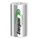 Energizer NiMH Rechargeable C Battery 1.2V 2.5Ah 50mm Height 66g Weight 7638900138740