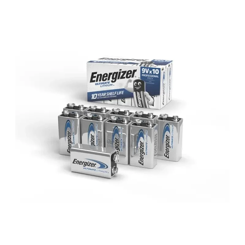 Energizer 9V Lithium Manganese Dioxide Battery LA522