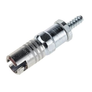 RS PRO Steel Pneumatic Quick Connect Coupling 1/4 in Male G Thread 6.35mm Hose Barb Zinc Plated 17 bar 100°C 776-8371