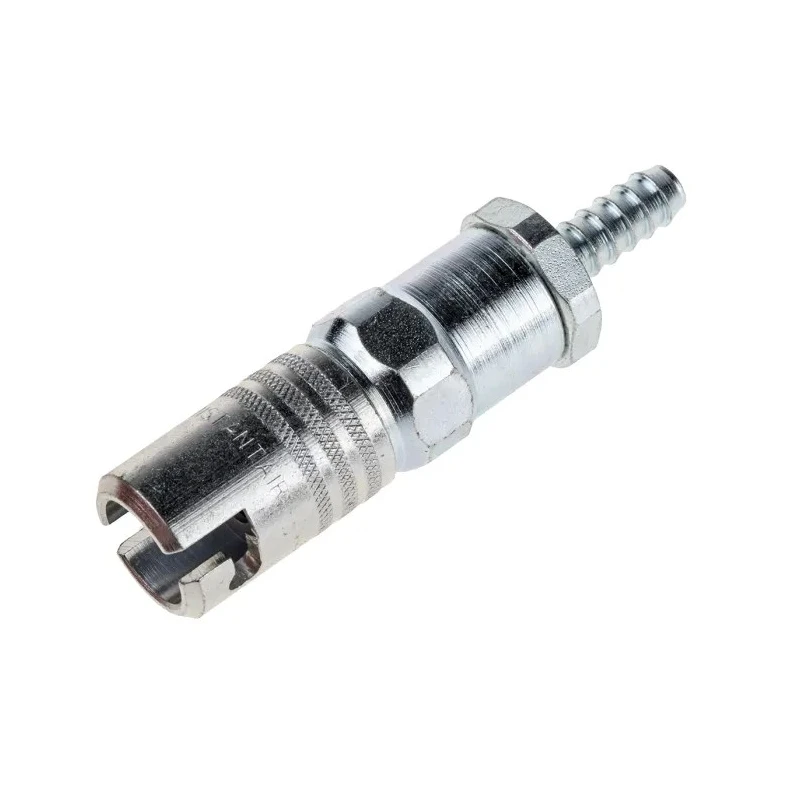 RS PRO Steel Pneumatic Quick Connect Coupling 1/4 in Male G Thread 6.35mm Hose Barb Zinc Plated 17 bar 100°C 776-8371