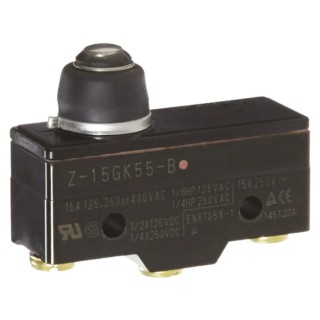 Omron Z Series Coil Spring Limit Switch SPDT Thermosetting Resin Housing 500V AC 15A IP62 
