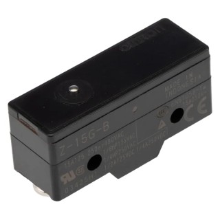 Omron Z-15 Series Plunger Limit Switch SPDT Thermosetting Resin Housing 500V ac 15A IP00 